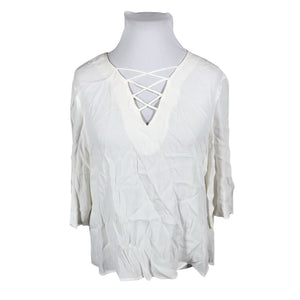 Unisex I Say - Blouse, size 44 - White (1)