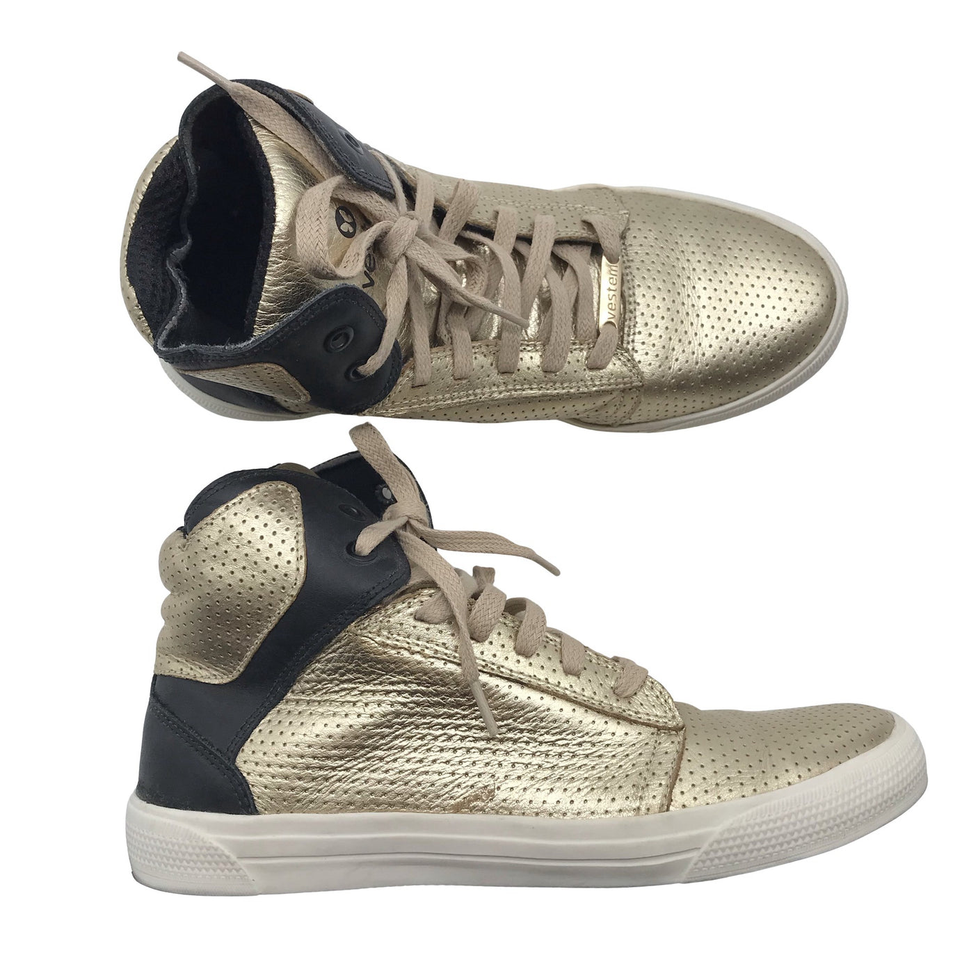 Unisex Vestem - Casual sneakers, size 40 - Gold (2)