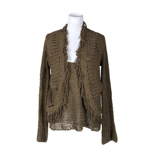 Unisex Ralph Lauren - Cardigan, size 40 - Brown (1)