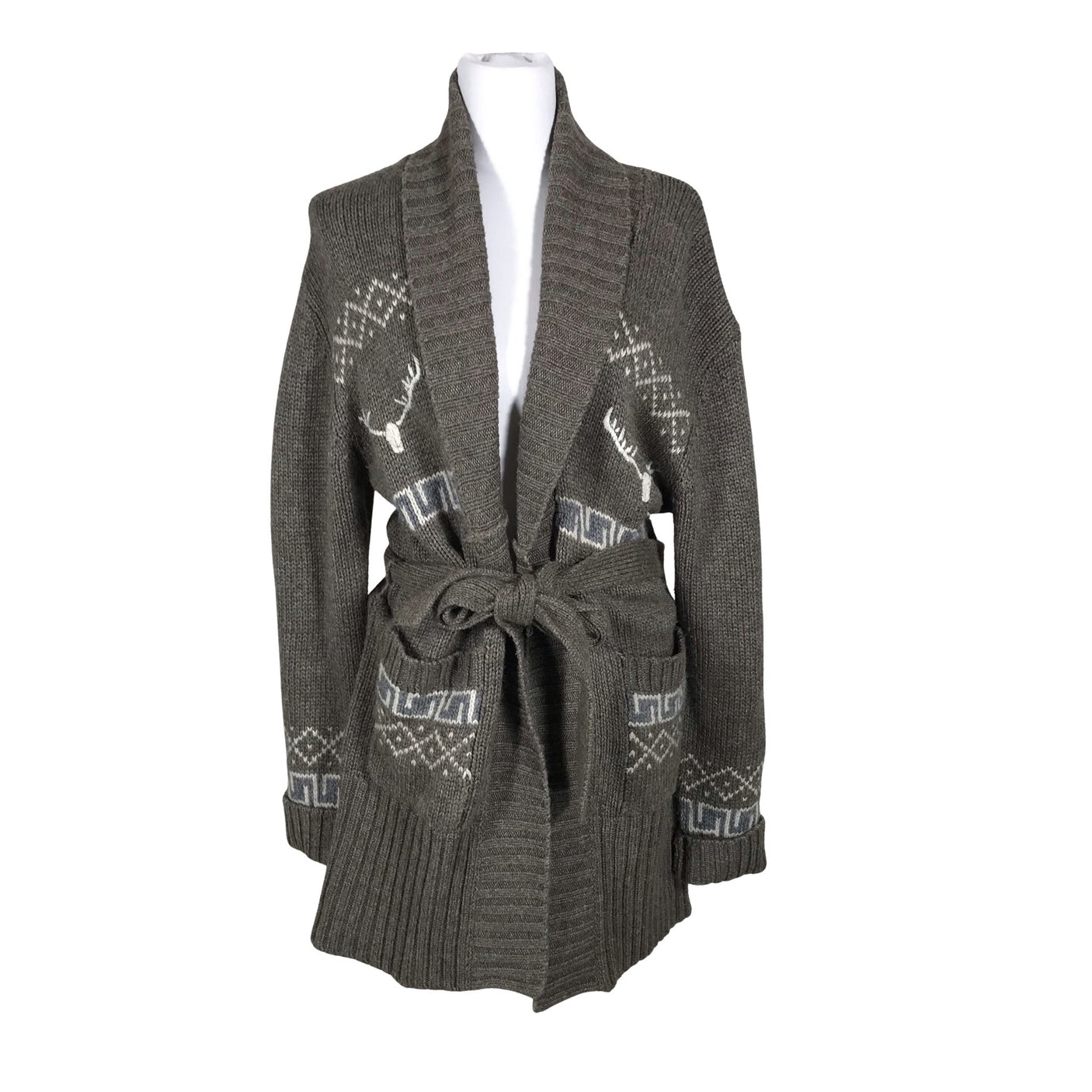 Unisex Sand - Cardigan, size 40 - Brown (1)