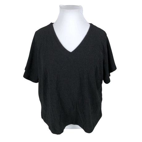 Unisex NOSH - Short-sleeved blouse, size 46 - Black ()
