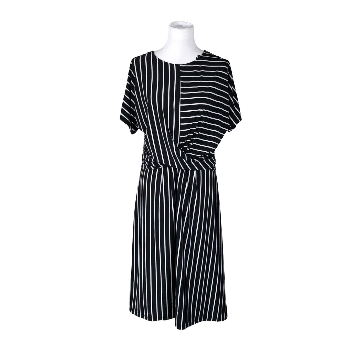 Unisex Fransa - Tricot dress, size 40 - Black (1)