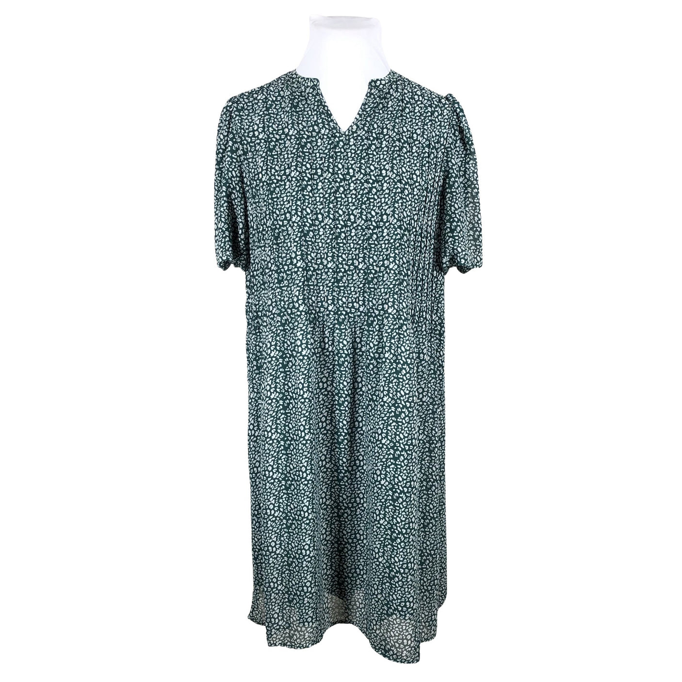 Unisex S.T.I - Schiffon dress, size 42 - Green (1)