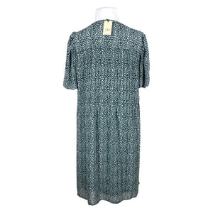 Unisex S.T.I - Schiffon dress, size 42 - Green (2)