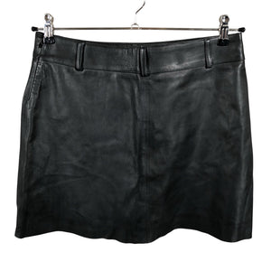 Unisex Filippa K. - Leather skirt, size 38 - Black (2)