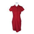 Unisex Tommy Hilfiger - Pique dress, size 38 - Red ()