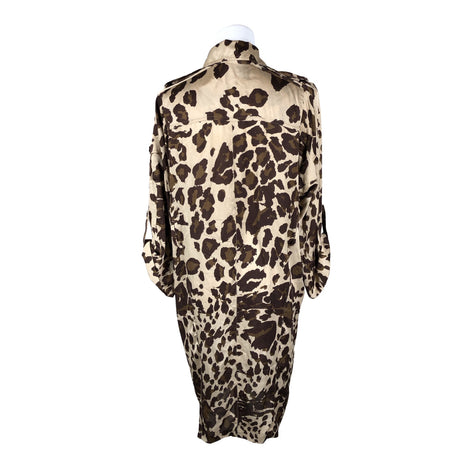 Unisex Diane von Furstenberg - Schiffon dress, size 40 - Beige (2)