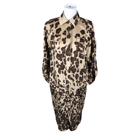Unisex Diane von Furstenberg - Schiffon dress, size 40 - Beige ()