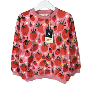 Unisex Ma-ia Family - Sweatshirt, size 110 - 116 - Light pink (1)
