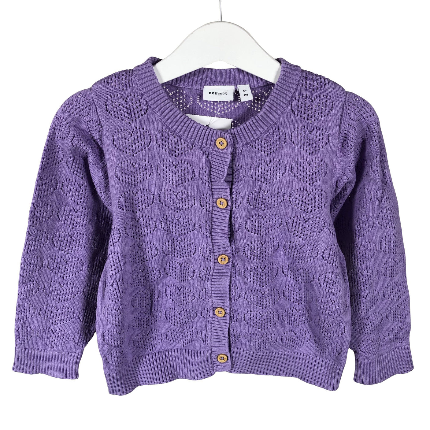 Unisex Name It - Cardigan, size 104 - 110 - Violet (1)