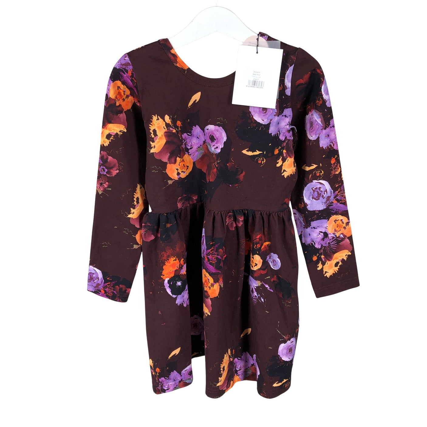 Unisex Kaiko - Tricot dress, size 110 - 116 - Wine red (1)