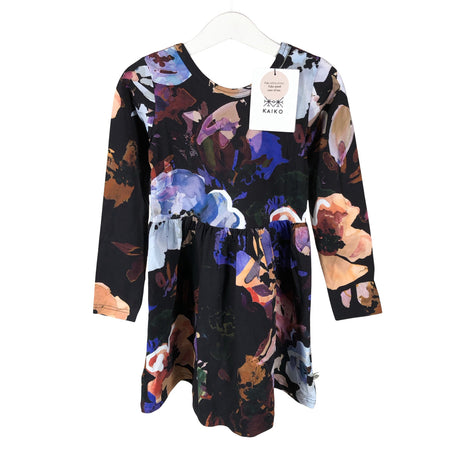 Unisex Kaiko - Tricot dress, size 110 - 116 - Black ()