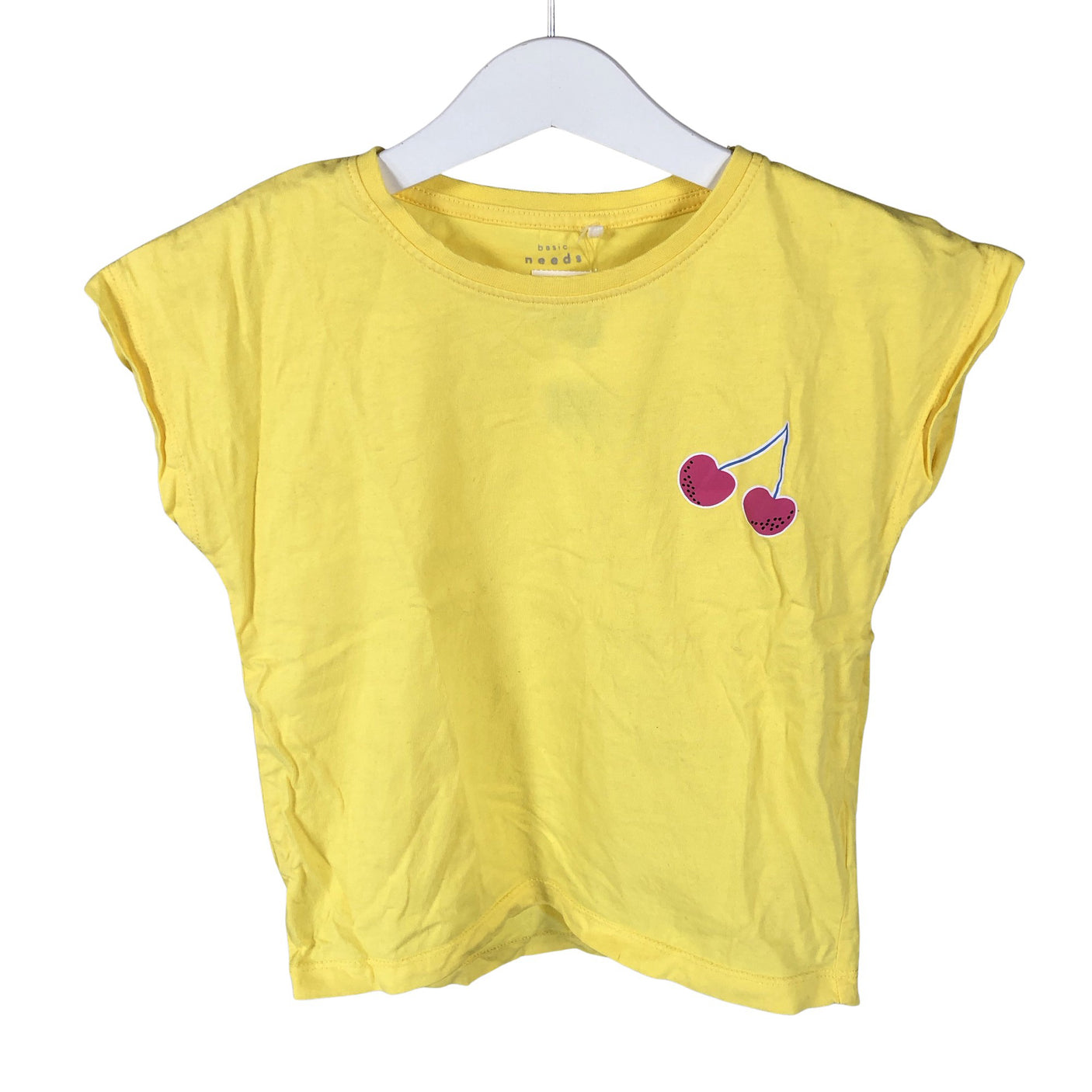 Unisex Name It - T-shirt, size 110 - 116 - Yellow (1)