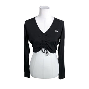Unisex ICIW – Icaniwill - Sports shirt, long sleeve, size 38 - Black (1)