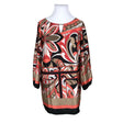 Unisex Betty Barclay - Schiffon tunic, size 44 - Brown ()