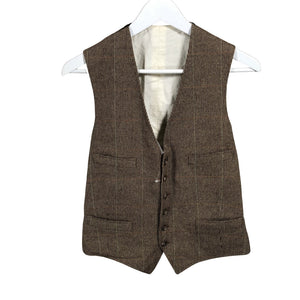 Unisex Polo Ralph Lauren - Vest, size S - Brown (1)