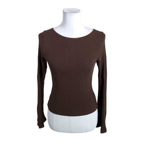 Unisex Reformation - Tricot shirt, size 34 - Brown ()