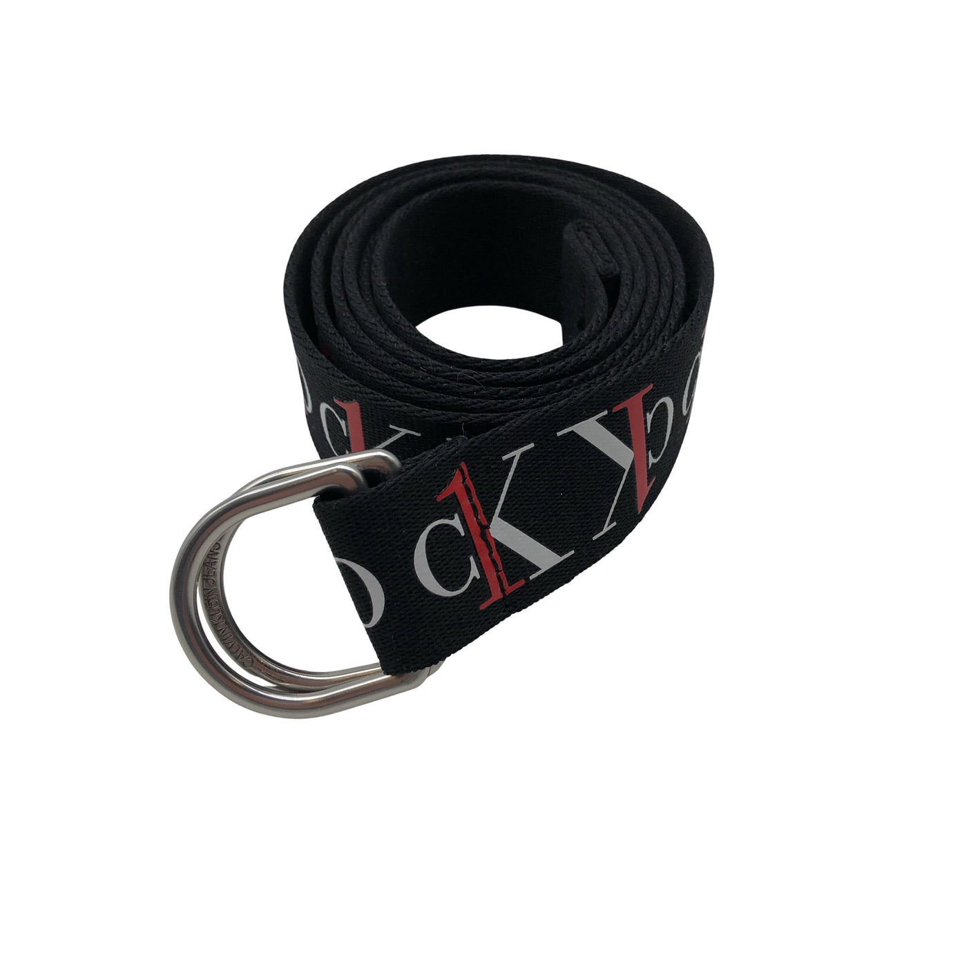 Unisex Calvin Klein - Fabric belt, size Ei kokoa - Black (1)