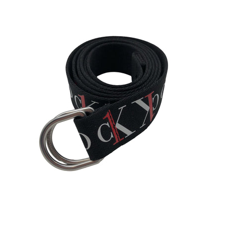 Unisex Calvin Klein - Fabric belt, size Ei kokoa - Black (2)