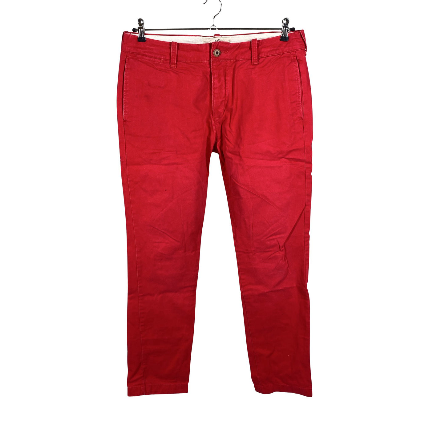 Unisex Hollister - Chinos, size W34 - Red (1)
