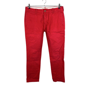 Unisex Hollister - Chinos, size W34 - Red (1)