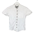 Unisex Construe - Collared shirt, size XS - White ()