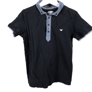 Unisex Armani Junior - Polo shirt, size 128 - 134 - Black (1)