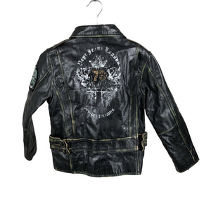 Unisex Pepe Jeans - Leather jacket, size 122 - 128 - Black (2)
