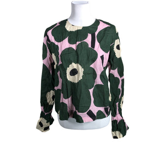 Unisex Marimekko - Blouse, size 40 - Green (1)
