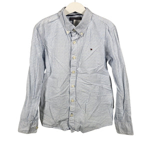 Unisex Tommy Hilfiger - Collared shirt, size 134 - 140 - Blue (1)