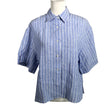 Unisex Arket - Short-sleeved blouse, size 38 - Light blue ()