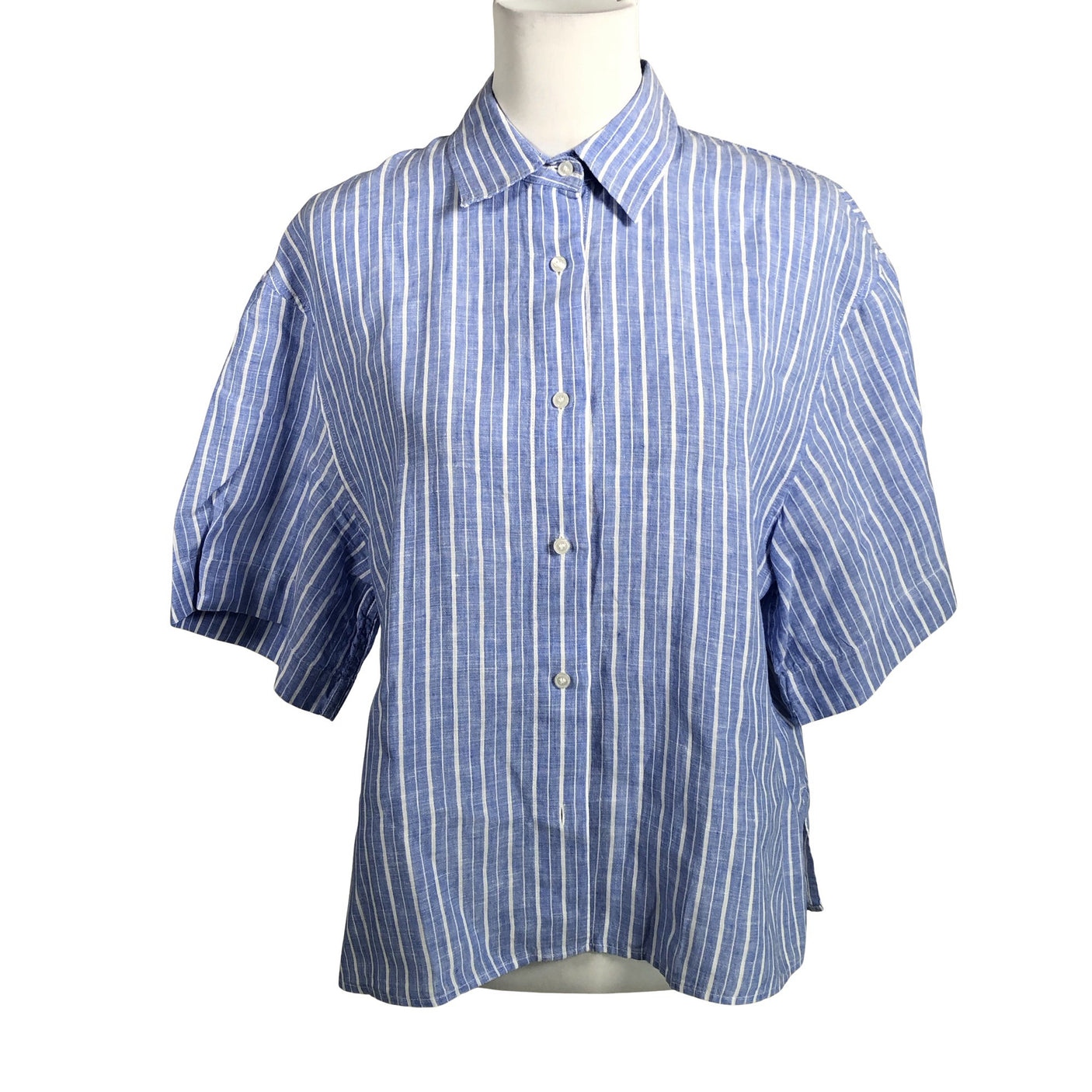 Unisex Arket - Short-sleeved blouse, size 38 - Light blue (1)