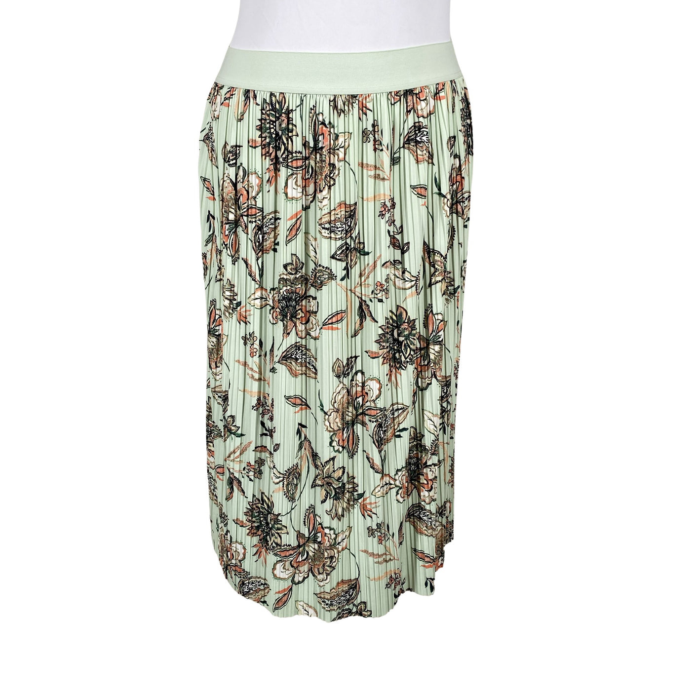 Unisex Zero - Pleated skirt, size 42 - Green (1)
