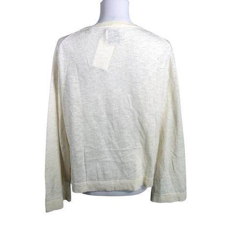 Unisex Gant - Cardigan, size 38 - Natural white (2)