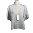 Unisex Samsoe&Samsoe - Short-sleeved blouse, size 40 - Blue ()