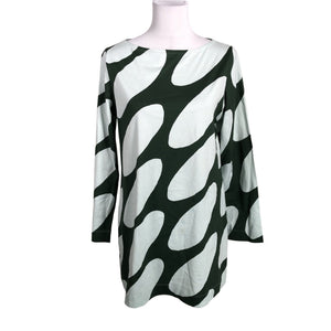 Unisex Marimekko - Tricot tunic, size 38 - Green (1)