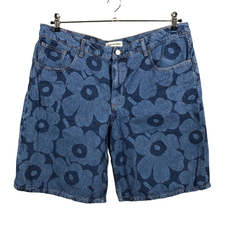 Unisex Marimekko - Denim shorts, size W34 - Blue ()