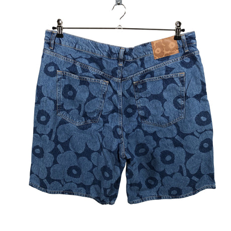 Unisex Marimekko - Denim shorts, size W34 - Blue (2)