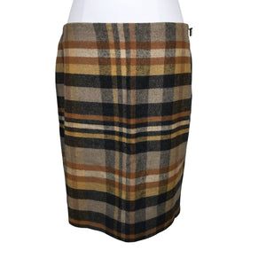 Unisex Tommy Hilfiger - Fabric skirt, size 42 - Brown (1)