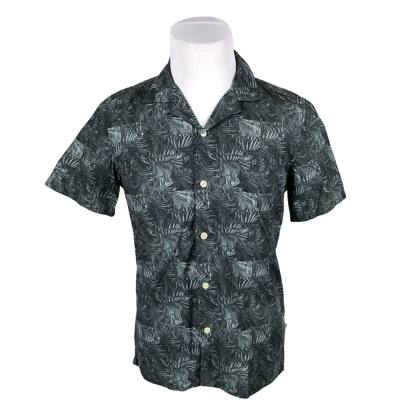 Unisex NN07 - Collared shirt, size S - Green (1)