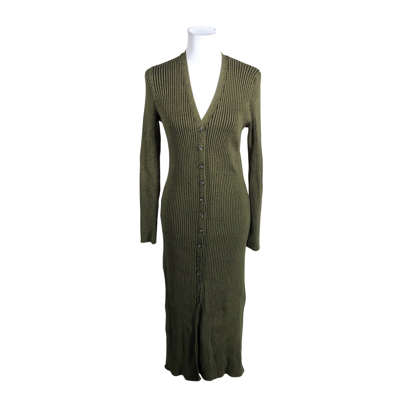 Unisex Lindex - Knit dress, size 40 - Green (1)