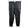 Unisex Selected - Leather pants, size 34 - Black ()