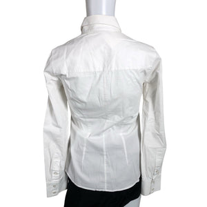 Unisex Andiata - Collared shirt, size 34 - White (3)