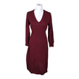 Unisex Nanso - Knit dress, size Ei kokoa - Wine red ()