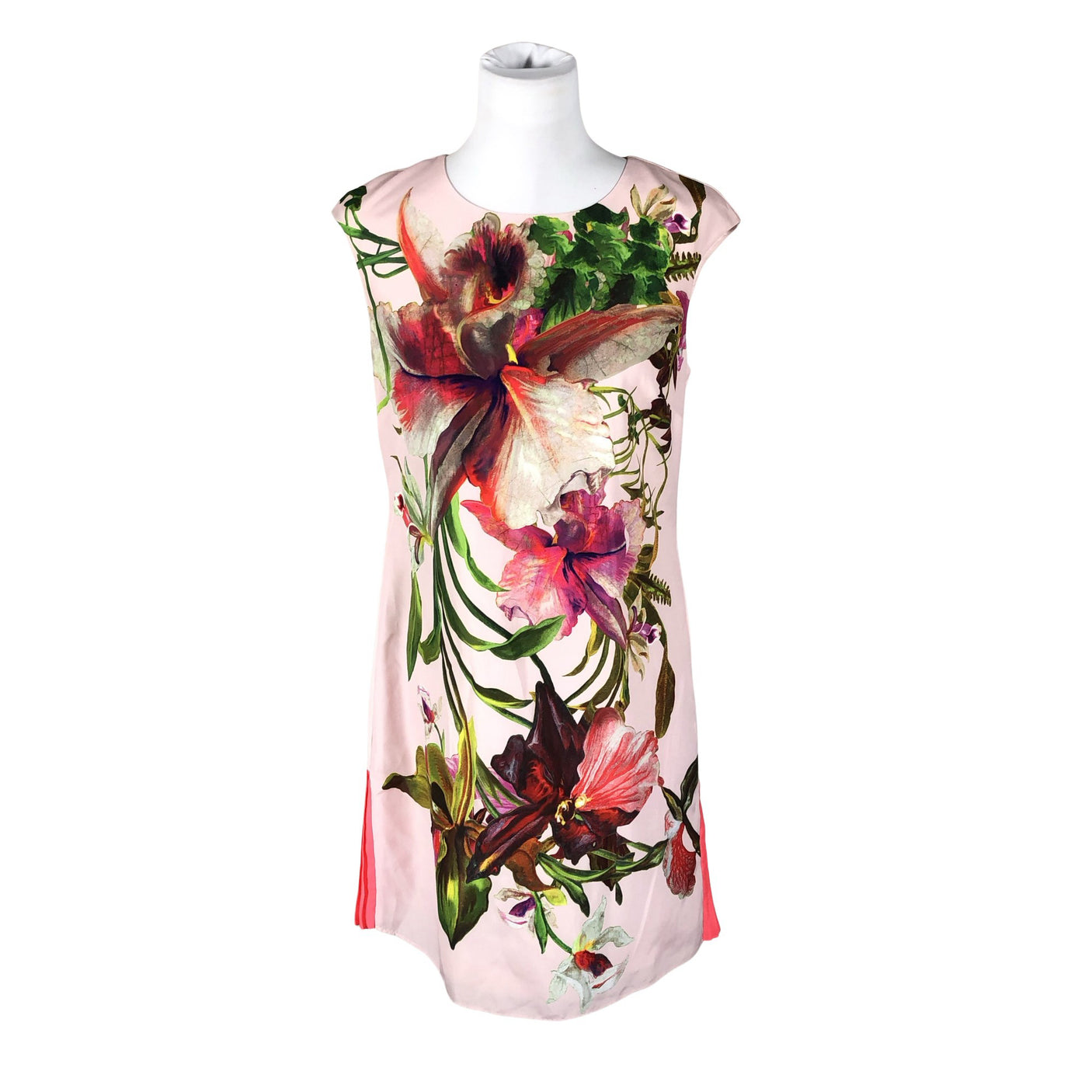 Unisex Ted Baker - Schiffon dress, size 36 - Light pink (1)