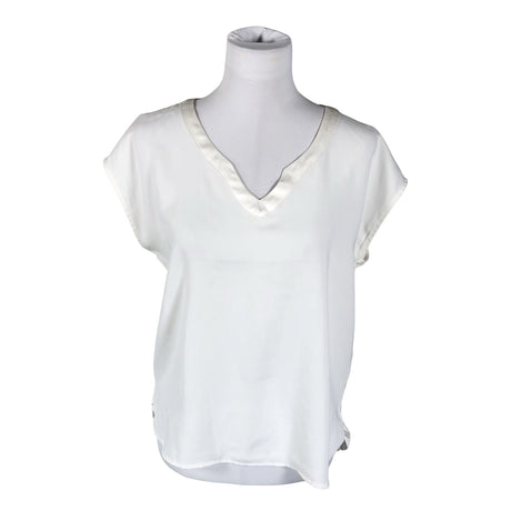 Unisex Comma - Short-sleeved blouse, size 38 - White ()
