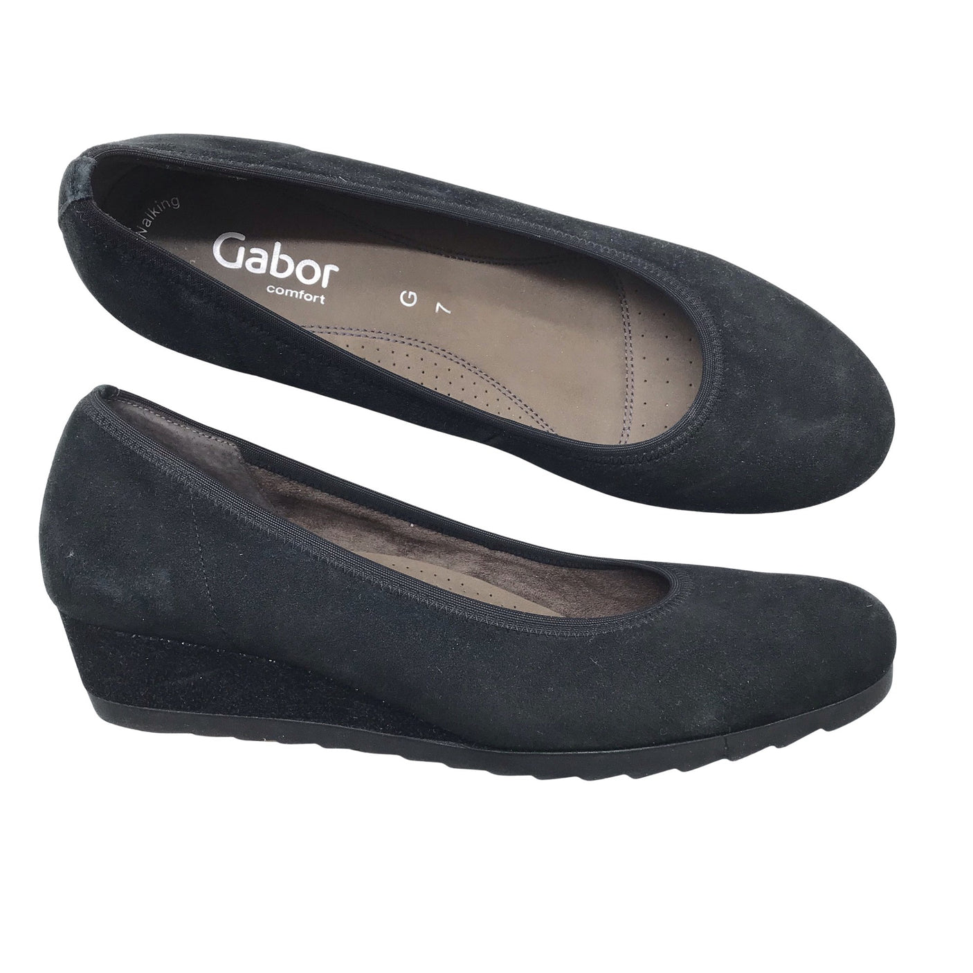Unisex Gabor - Wedge heel shoes, size 40 - Black (1)
