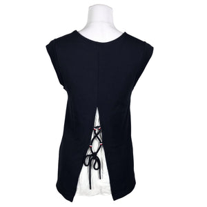 Unisex Tommy Hilfiger - Tricot tank top, size 34 - Blue (3)