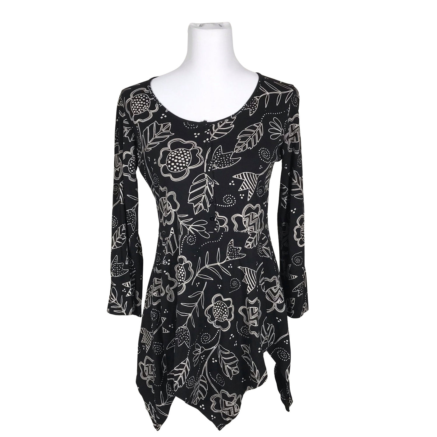 Unisex Gudrun Sjöden - Tricot tunic, size 36 - Black (1)