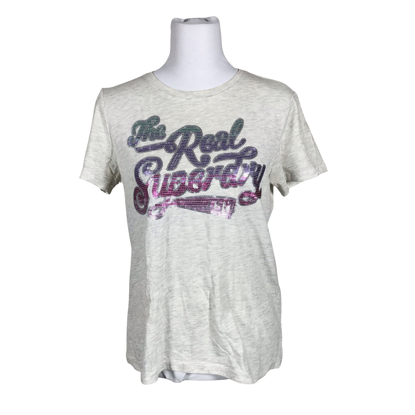 Unisex Superdry - T-shirt, size 38 - Gray (1)